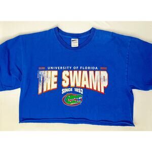 Gilden The Swamp University of Florida half shirt Pre-Owned in fair condition